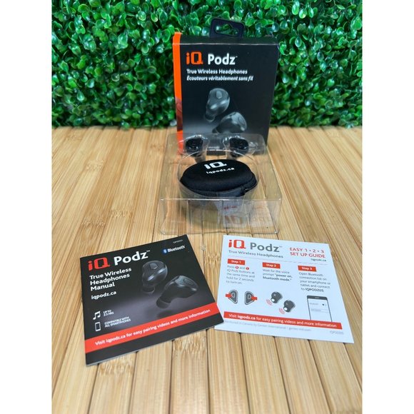 iQ Podz True Wireless Headphones Open Box - Picture 1 of 10